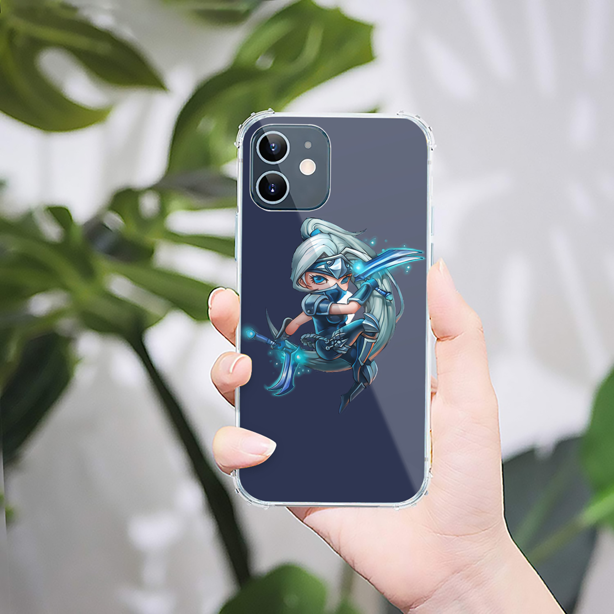 （画像用） リーグ・オブ・レジェンド League of Legends LOL 【iPhone 12シリーズ対応】透明スマホケース（クリアソフトケース）